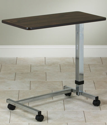 Economy Overbed Table with U Style Base